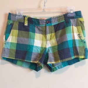 Billabong plaid shorts